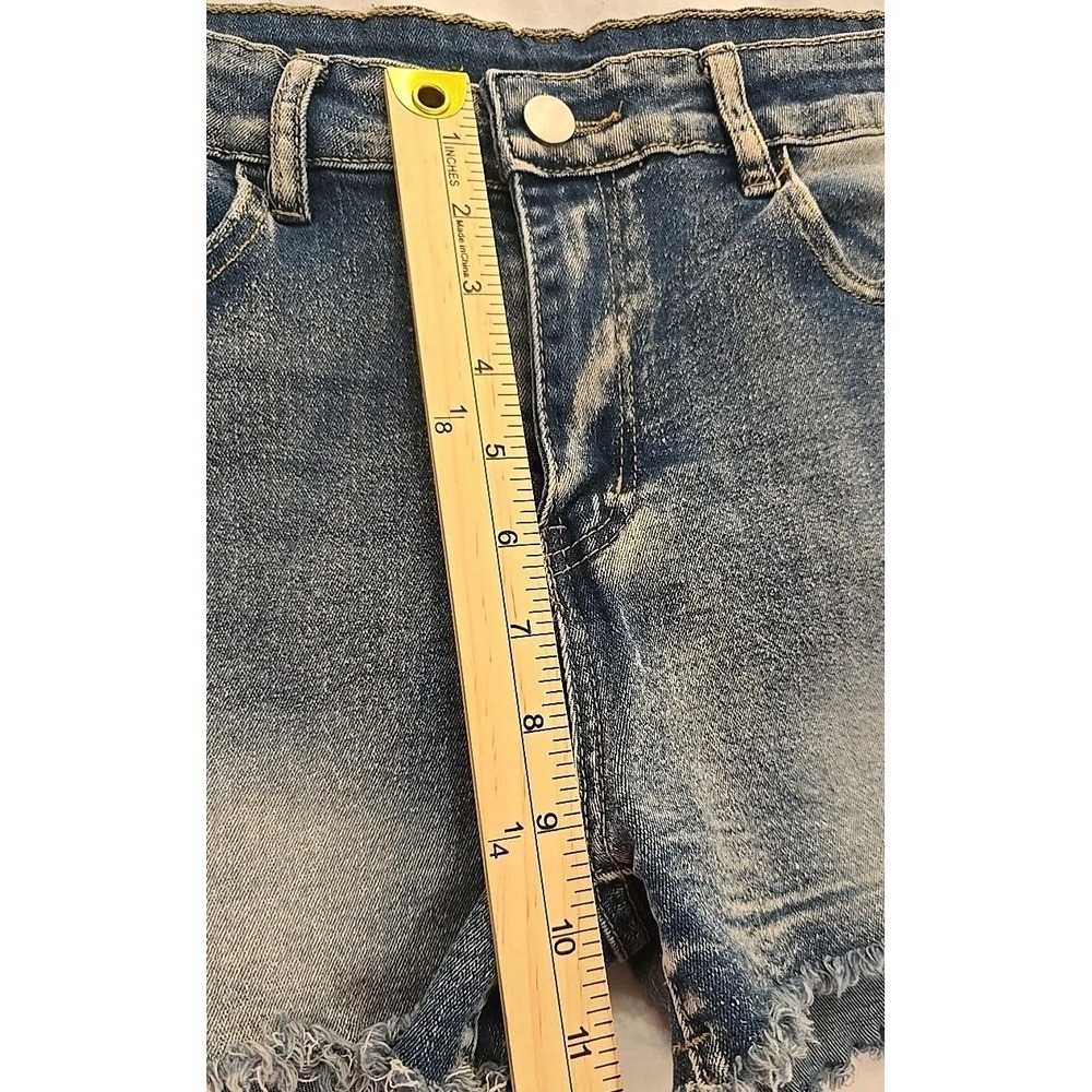Jessica Jeans Women's Large Stretch Denim Shorts - Picture 3 of 8